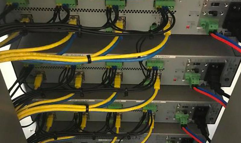 Evakuační rozhlas, ozvučení