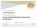 Aruba Certified Mobility Professional